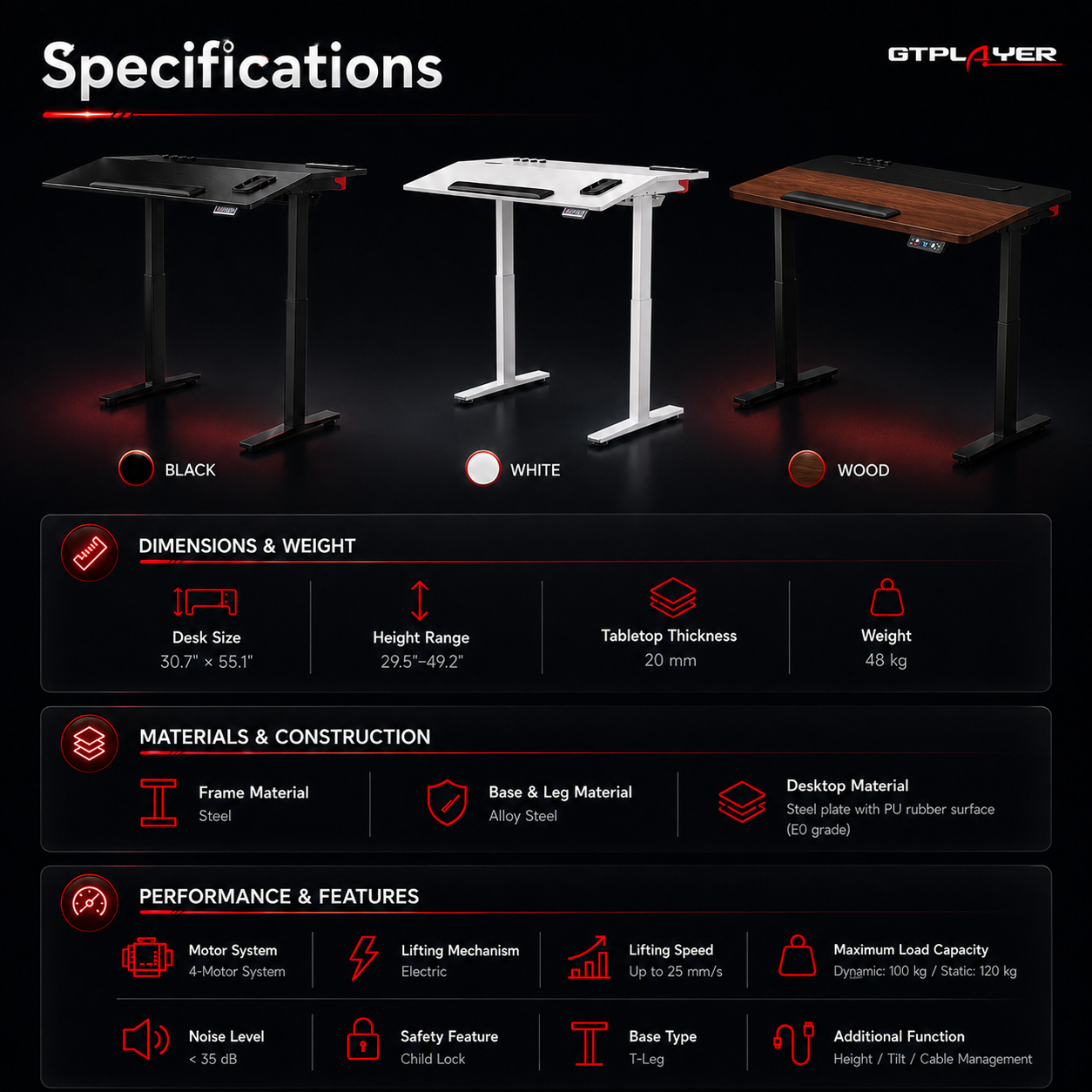 Product specifications